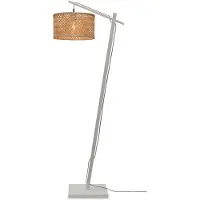 Good&Mojo Bamboe LED Staande Lamp Java | 1X E27 Max 60W | White/Natural