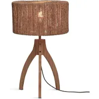 Good&Mojo Bamboe LED Tafellamp Iguazu | 1X E27 Max 40W | Natural