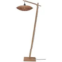 Good &Mojo Vloerlamp tanami bamboe/rotan 63x40x150cm