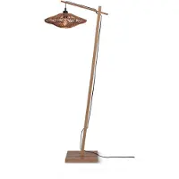 Good&Mojo Bamboe LED Staande Lamp Zanzibar | 1X E27 Max 60W | Natural