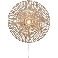 Good&Mojo LED Wandlamp Zanzibar | 1X E27 Max 60W | White