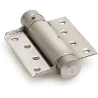Dx Bommer scharnier enkelwerkend 30/100 mm deurdikte 25-30 mm - blank verzinkt