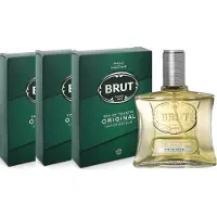 BRUT Faberge Original Eau de Toilette Spray voor de klassieke man - 3 x 100 ml