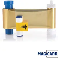 Magicard Etiketteringstape, Enduro kleurenlint goud (1000) (Goud)