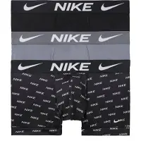 Nike Underwear Boxershorts grijs / zwart / wit