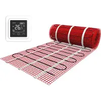 E-HEAT by MAGNUM Verwarmingsmat Set 1,5 m² / 225 Watt Set met C16-thermostaat | Wit (inbouw)