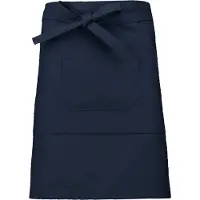 Kariban Awesome-Gifts - Professionele Horeca Sloof - K899 Bistro schort - Heupschort - Serveerschort - unisex - halflang - 90 x 50 cm - per 10 stuks - onbedrukt - Navy blauw