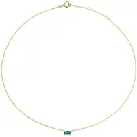 Jackie Gold Medina Topaz Necklace JKN21.158