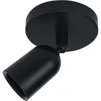 Spectrum - LED Plafondspot Zwart GU10 – Moderne Richtbare Spot met GU10 fitting
