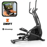 FINNLO SpeedMotion II crosstrainer | Hellingsverstelling | Kinomap/Zwift | Vliegwiel van 18 kg