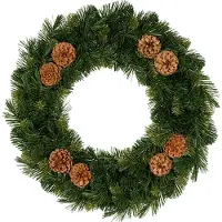 Holiday Tree Mixed pine kunstkerstkrans dia. 120 cm kerstversiering kerstboom