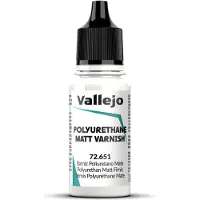Vallejo Hobbyverf - 72651 Polyurethane Matt Varnish - Verf flesje - 18 ml