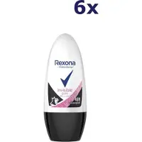 Rexona MotionSense - Invisible Pure - Deo roller - 6x 50ml - Voordeelverpakking