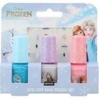 Sense Disney Frozen Nagellak set 3 kleuren Peel-off 5ml met nagelstickers