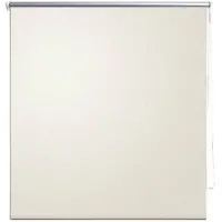 vidaXL Rolgordijn verduisterend 120 x 230 cm crême online kopen