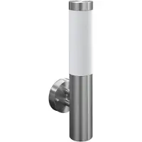 vidaXL Wandlamp voor binnen en buiten waterdicht RVS