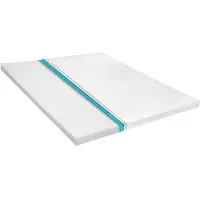 vidaXL Topmatras ei-profiel 6 cm koudschuim 180x200 cm