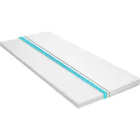 vidaXL Topmatras ei-profiel 6 cm koudschuim 90x200 cm
