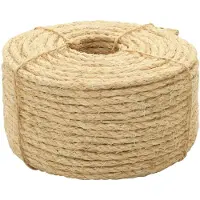 vidaXL Touw 8 mm 250 m 100% sisal