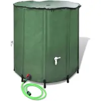 vidaXL Wateropslag, regenwaterreservoir, water tank, 500 liter, inklapbaar