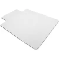 Floortex Vloerbeschermer met uitsparing - Antistatisch PVC - Harde vloer - 90x1