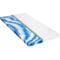 vidaXL Topmatras 7 cm gelschuim 120x200 cm