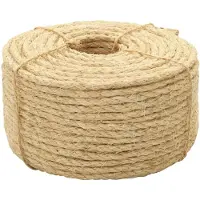 vidaXL Touw 10 mm 250 m 100% sisal