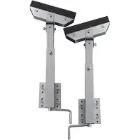 vidaXL Stalen frame ondersteuning voor de boot aanhanger (set van 2)