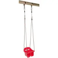 Intergard Babyschommel baby schommel rood voor speeltoestellen