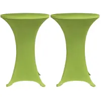 vidaXL Tafelhoes stretch 2 stuks 70 cm groen