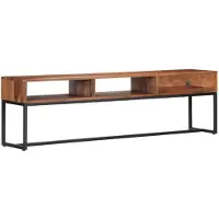vidaXL Tv-meubel 160x30x45 cm massief acaciahout