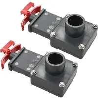vidaXL Zwembadklep 2 st 1,5"