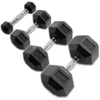 Body-solid Trainen met Body-Solid Hexagon dumbbells 47.5 KG Paar