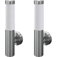 vidaXL Buitenlamp RVS Savona (2 stuks)