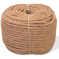 vidaXL Touw 100% jute 6 mm 500 m
