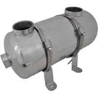 vidaXL Warmtewisselaar voor zwembad, 355 x 134 mm, 40 kW