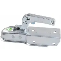 Proplus Kogelkoppeling Vierkant 60 mm – Voor Ongeremde Aanhanger tot 750 kg – Originele SPP Koppeling – Zilver