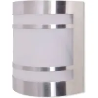 vidaXL Buitenwandlamp, roestvrij staal