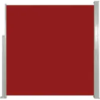 vidaXL Windscherm uittrekbaar 140x300 cm rood