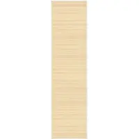 vidaXL Tapijt 80x300 cm bamboe naturel