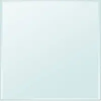 vidaXL Tafelblad van gehard glas 700x700 mm vierkant