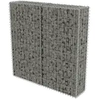 Super Merchant Schanskorfmuur met deksels 100x20x100 cm gegalvaniseerd staal