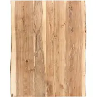 vidaXL Tafelblad 80x(50-60)x3,8 cm massief acaciahout