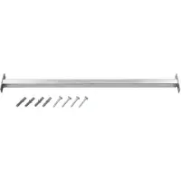 vidaXL Barrièrestang verstelbaar 710-1200 mm