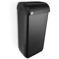 Satino Afvalbak BlackSatino open inworp 23 liter zwart 331830