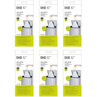 EKO 6x Afvalzak Met Trekband Wit 25–35 Liter Type E 12 Zakken