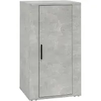 vidaXL Dressoir 40x33x70 cm bewerkt hout betongrijs