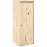 vidaXL Wandkast 30x30x80 cm massief grenenhout