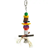 Flamingo Bel lava-hout medium 27 cm Flamingo