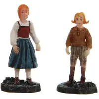 Luville Efteling Hans en Grietje | 2,5 x 2,5 x 6,5 cm